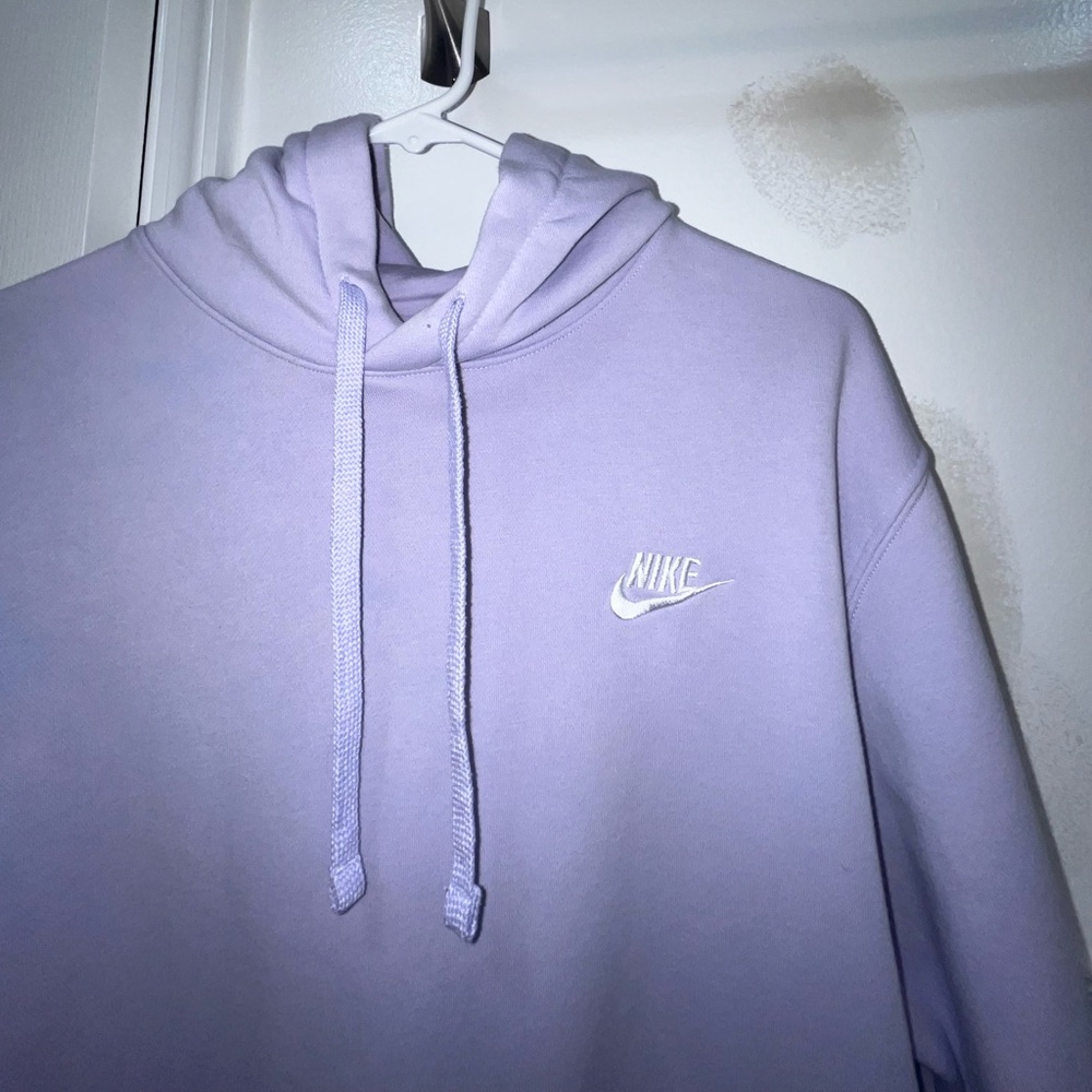 Pastel Lilac Purple Nike Hoodie